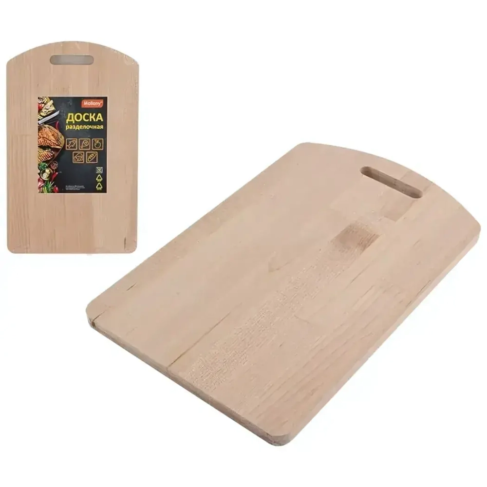 Доска разделочная Luminoso 20см. (массив берёзы)