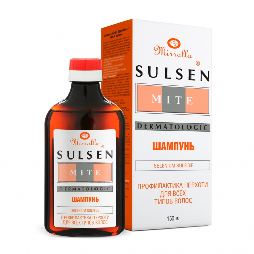 Mirrolla Сульсен Мите шампунь против перхоти 150 мл