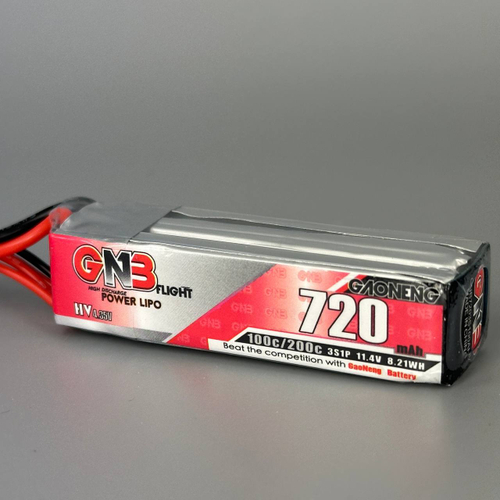 Аккумулятор Li-po GNB 720mah 3S 100C