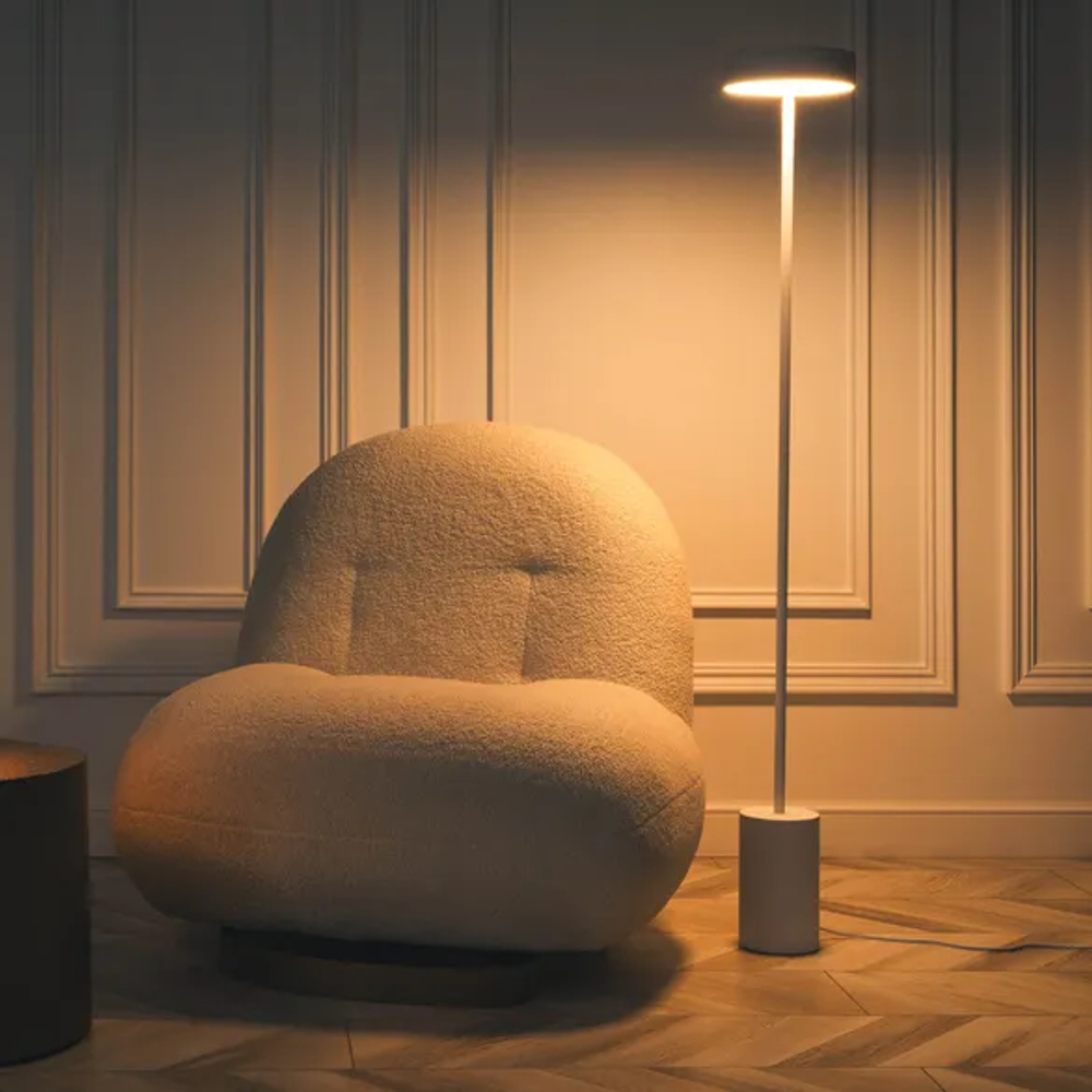 Светильник SP-SAMSARA-FLOOR-16W Warm3000 (WH, 110 deg, 230V) (Arlight, IP20 Металл, 3 года) 053772