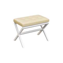 Next Банкетка одноместная NLT.L-1 Oregon 11/Металл Белый 650*380*480