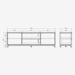 Тумба под ТВ Case CS090