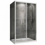Душевой уголок ABBER Sonnenstrand AG07110-S85 110x85 стекло прозрачное/профиль хром