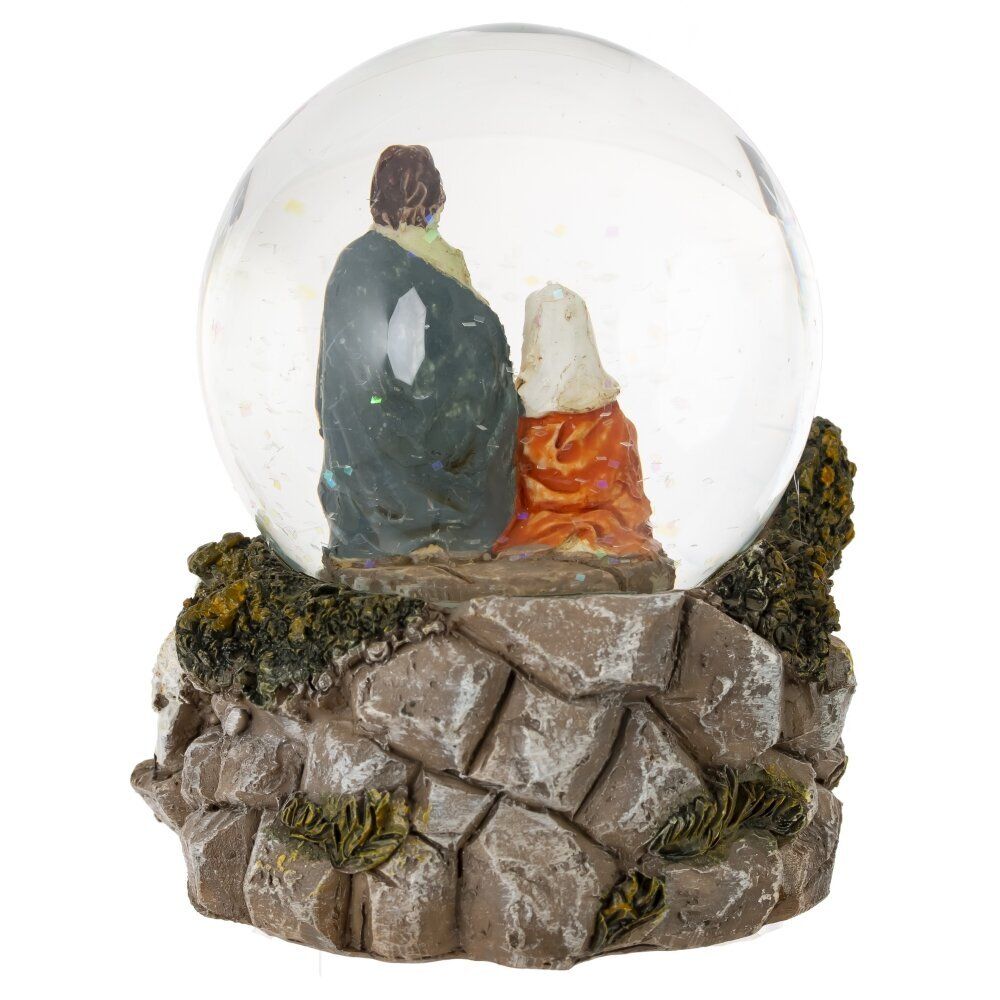 GAEM Фигурка декоративная "Рождество" в стекл шаре, L9 W8 H8,5 см, 2в.