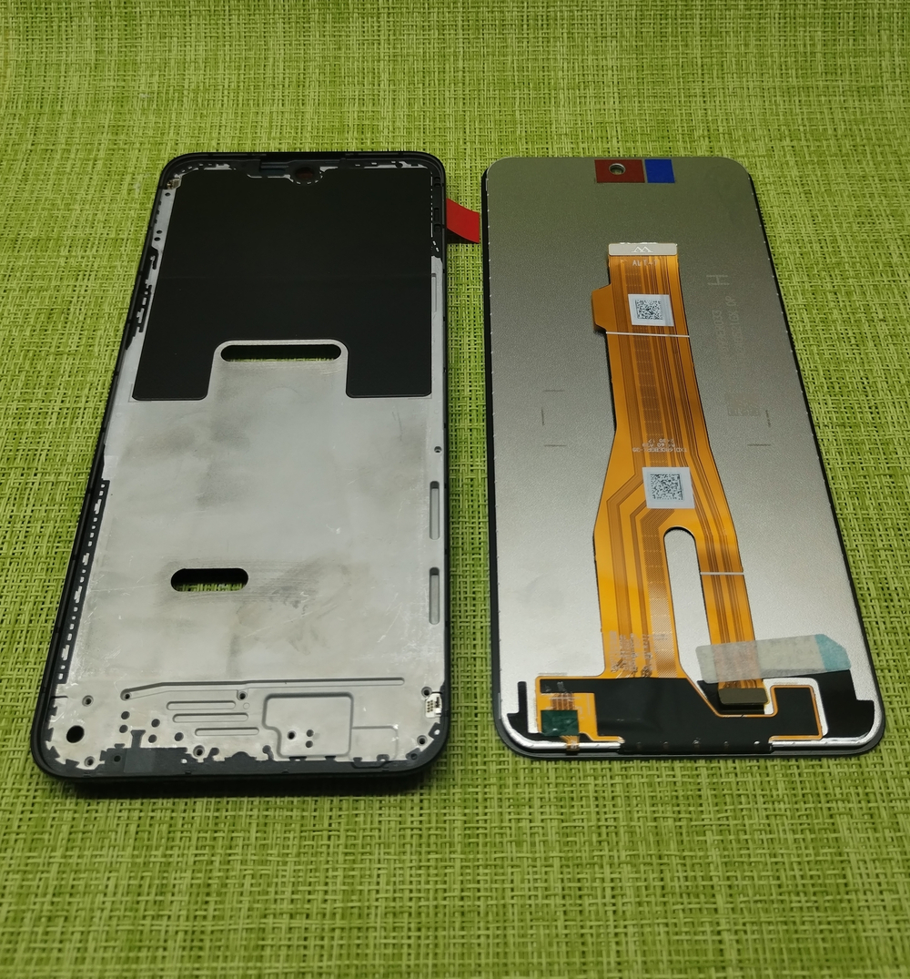 Honor X7c (ALT-LX1) - Дисплей в сборе с тачскрином + рамка дисплея (ORIG)