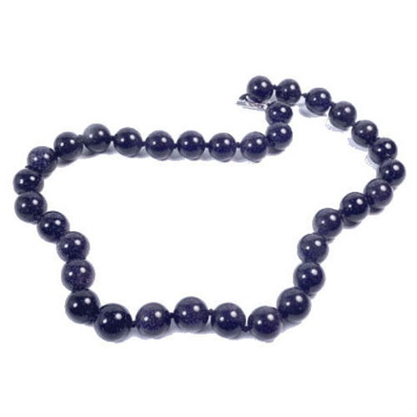 Бусы "Келли" авантюрин синий асс.