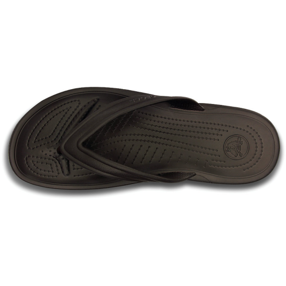 Шлепанцы Crocs Retro Flip Espresso / Pumpkin