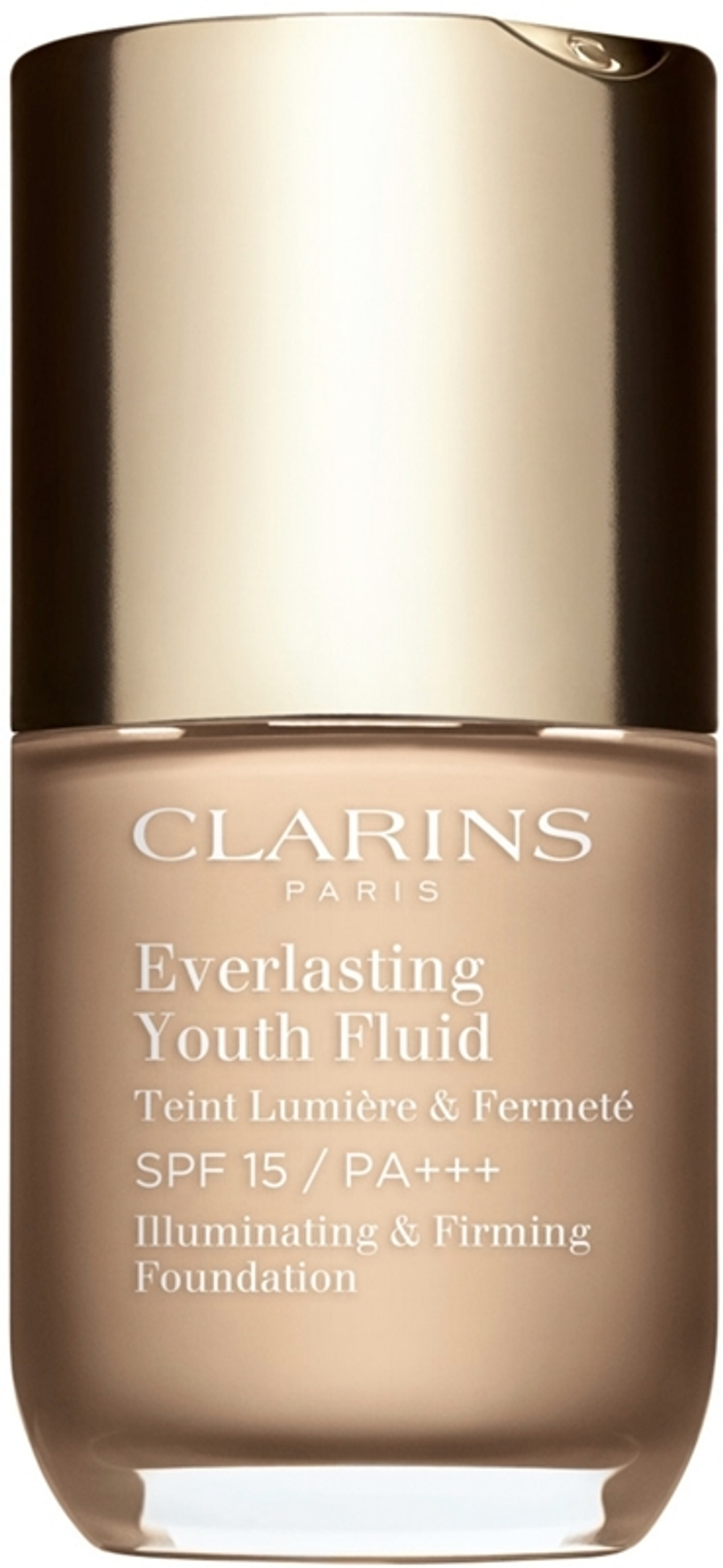 Clarins Everlasting Youth Fluid Foundation - Осветляющий тональный крем SPF 15, 30 ml