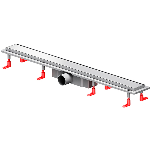 Душевой лоток AM.PM PrimeFlow 80 W02SC-U11-080-04SB с решеткой Хром матовый / под плитку Tile