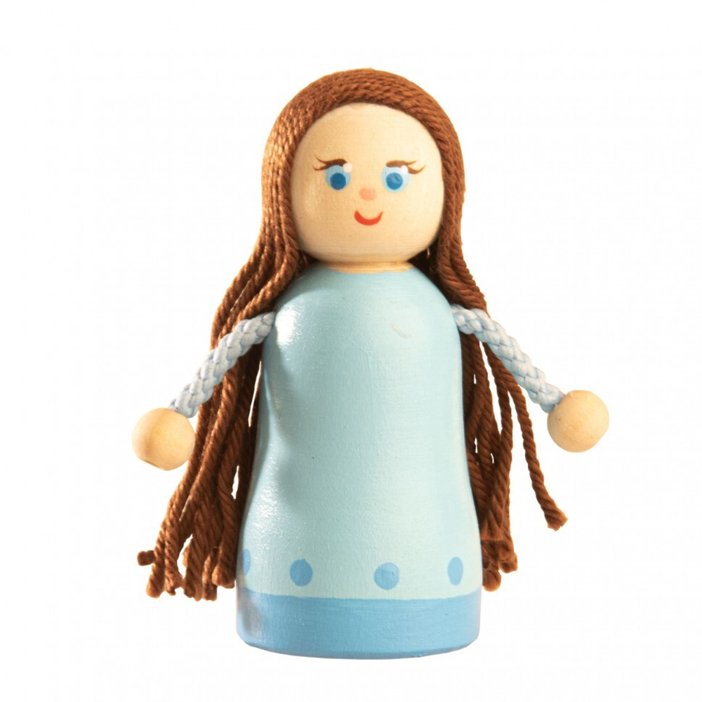 Набор пальчиковых игрушек Семья с домашними животными, Вальда