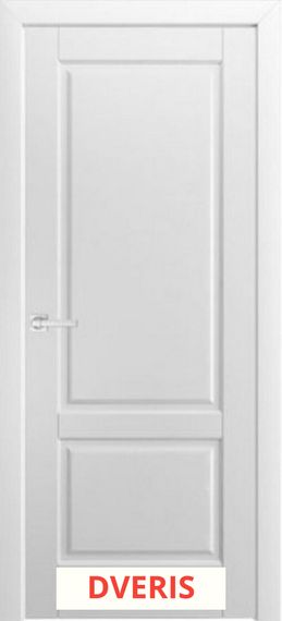 Межкомнатная дверь Мальта-2 ПГ (Белая Эмаль)