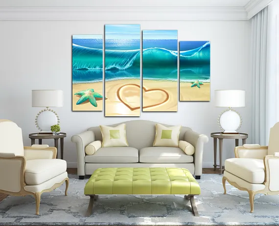 Модульная картина "Океан любви"