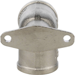 Угольник STOUT никелированный 1/2" ВР/ВР с креплением
