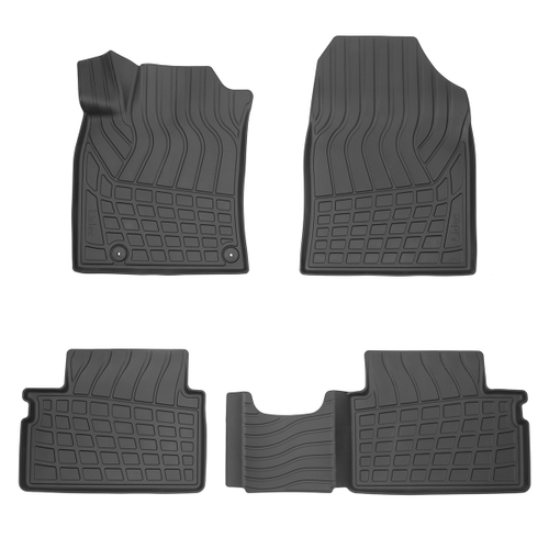 Ковры в салон Norplast/Unidec для Kia Xceed в кузове CD (2019-), Черный, арт.NP11-LdC-43-056