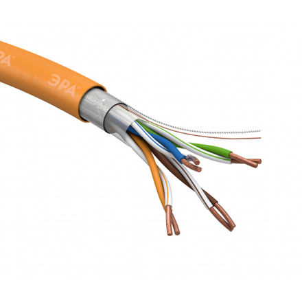 Кабель витая пара ЭРА F/UTP 4x2x24 AWG Cat5e CU нг(А) HF 305м