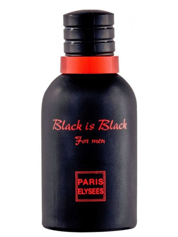 Paris Elysees Black Is Black