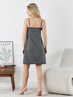 Ночная сорочка Рива-1 Виотекс ТЁМНО-СЕРЫЙ МЕЛАНЖ