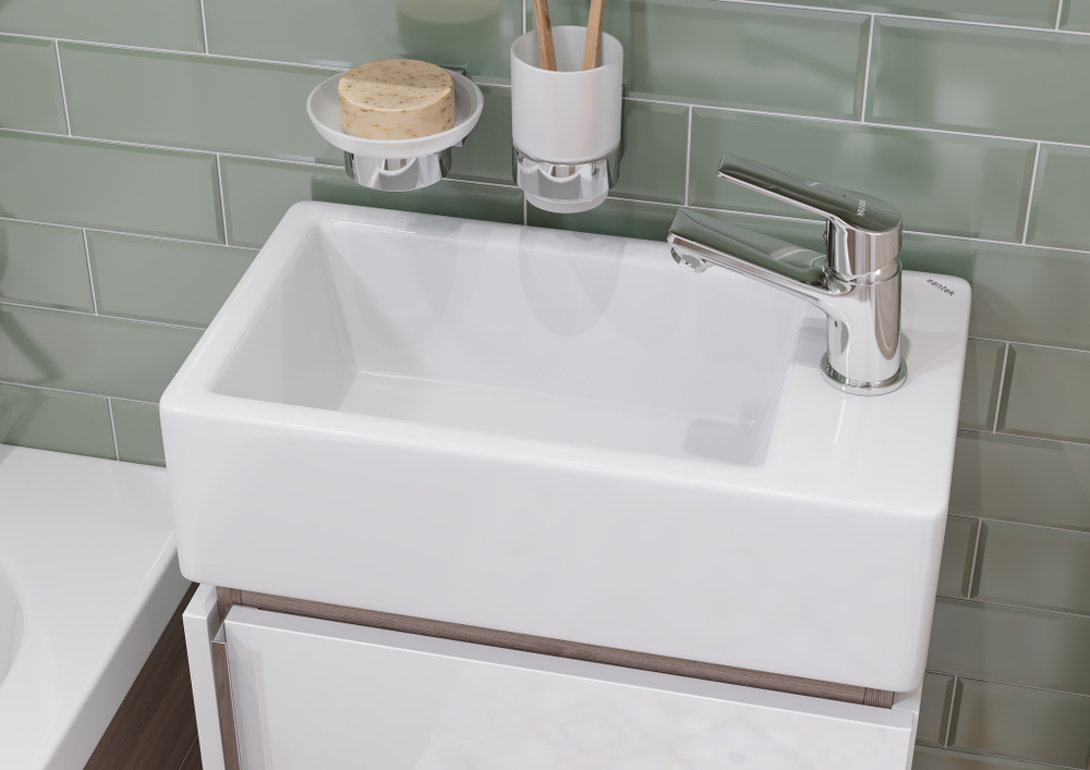 Смеситель Santek Венга для раковины, хром, WH5A02003C001
