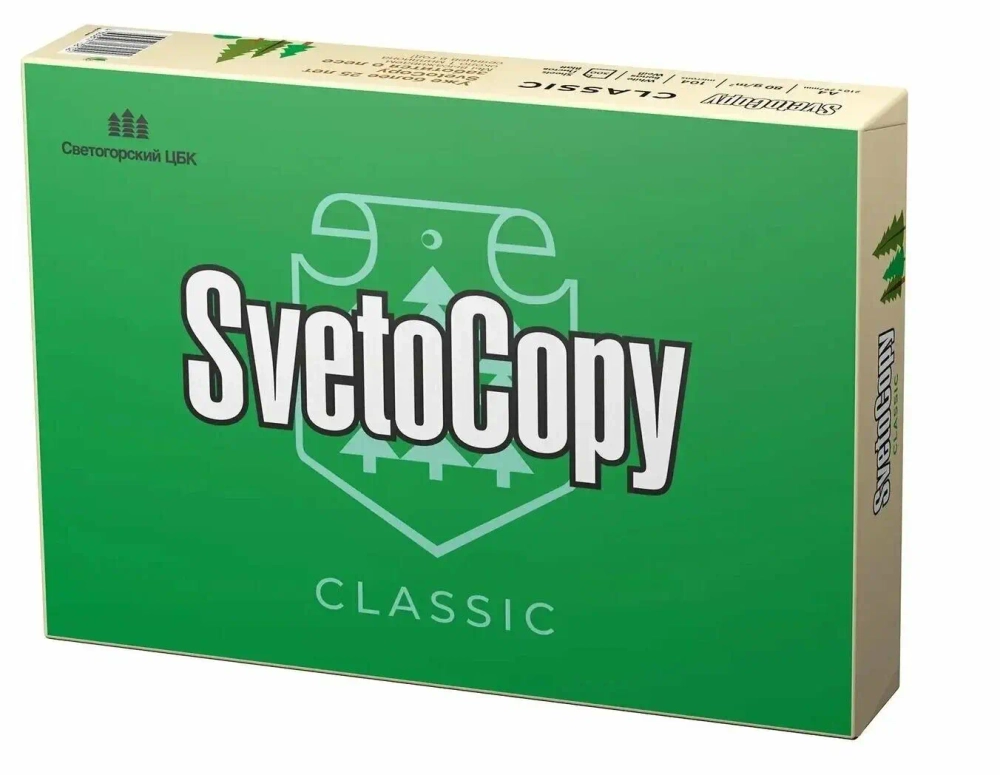Бумага для офисной техники А4 SvetoCopy