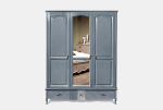 Шкаф для одежды "Катрин" фигурный 3-х дв. с зеркалом