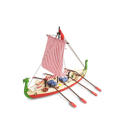 Собранная деревянная модель корабля Artesania Latina DRAKKAR (VIKING BOAT) BUILT