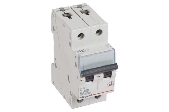 Автоматический выключатель B40A 2П 6000/10kA Tx3 Legrand