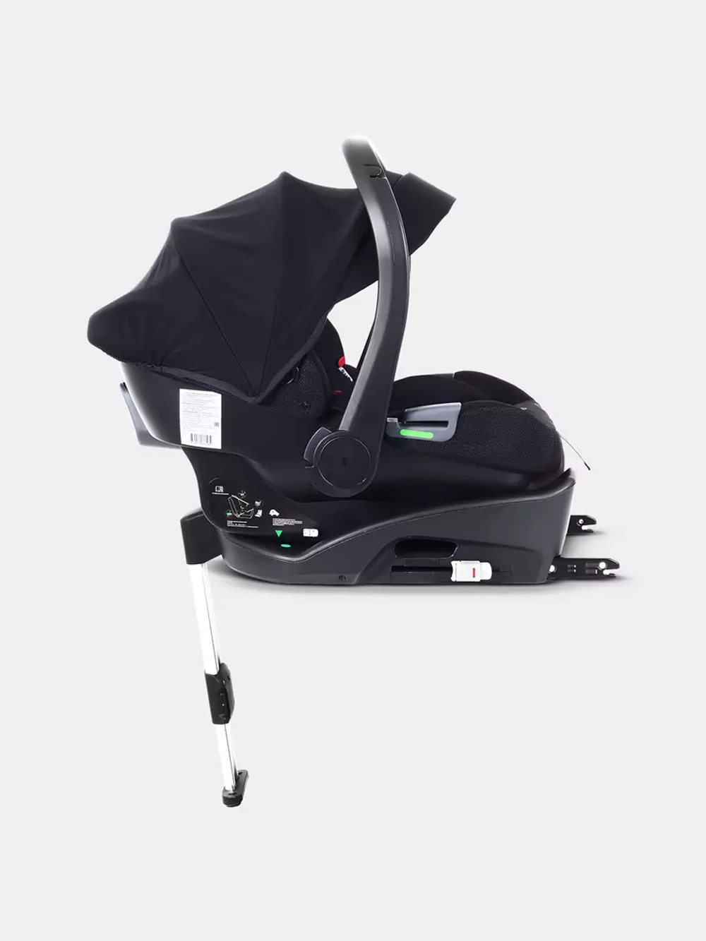 Автокресло RANT UB516 Pro "CARRY" Black (40-87см)