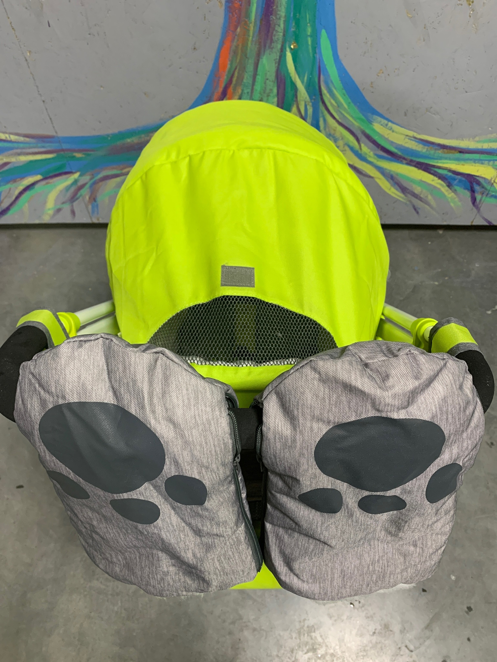 Коляска комбинированная «Disney-baby 2» с далматинцами лимонный  (арт. DB2/3)