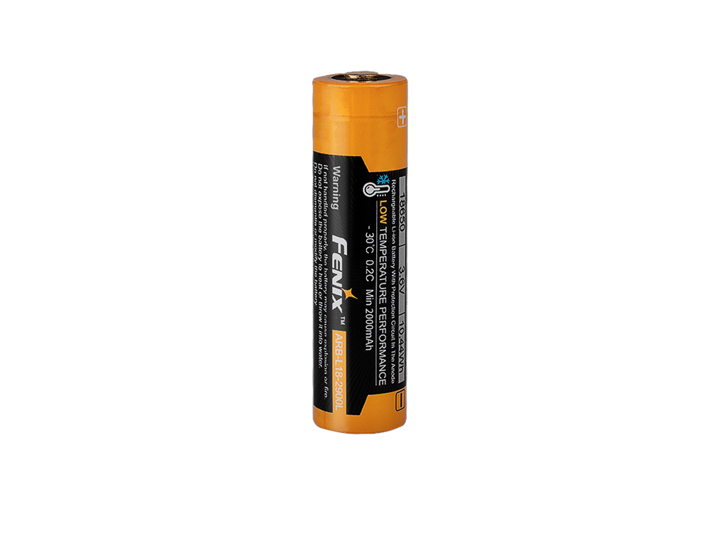 Аккумулятор 18650 Fenix 2900 mAh Li-ion морозостойкий, ARB-L18-2900L