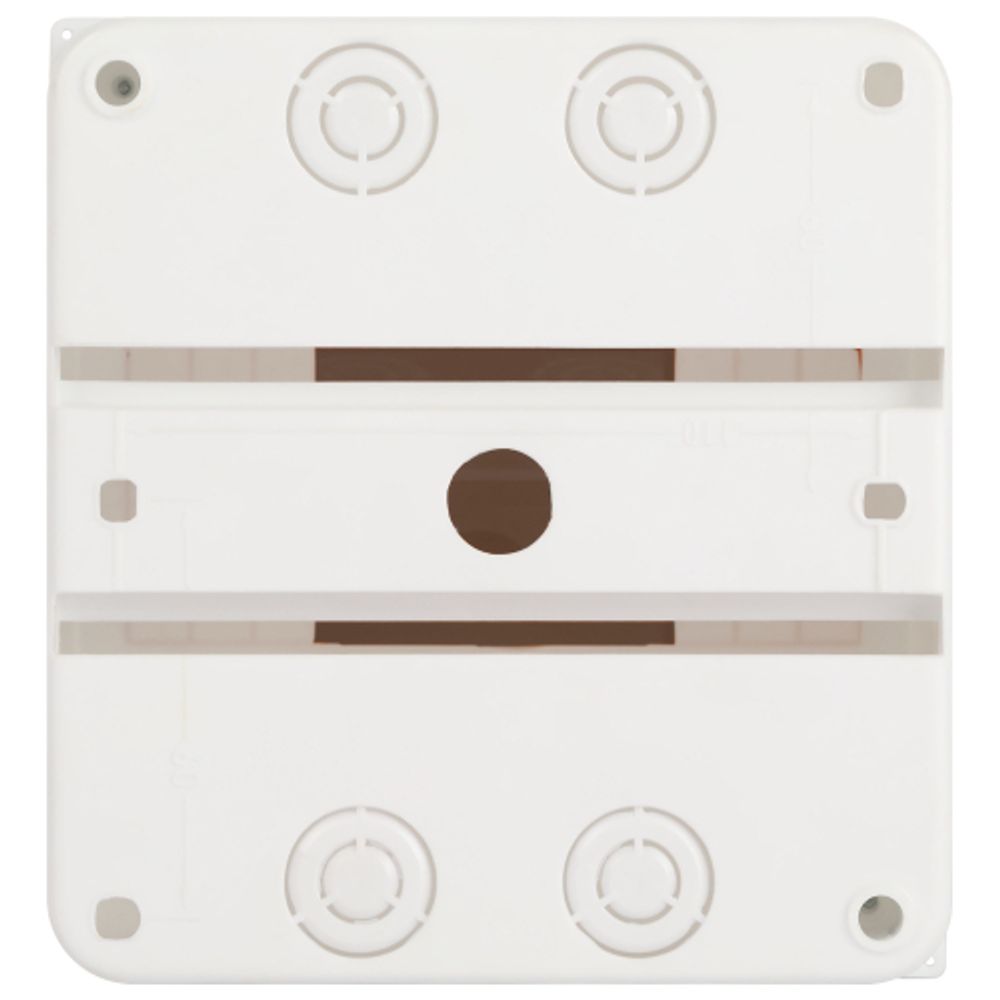 Корпус пластиковый навесной ЭРА SIMPLE КМПн 1/6 IP30 прозрачная крышка белый