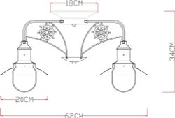 Потолочная люстра Arte Lamp