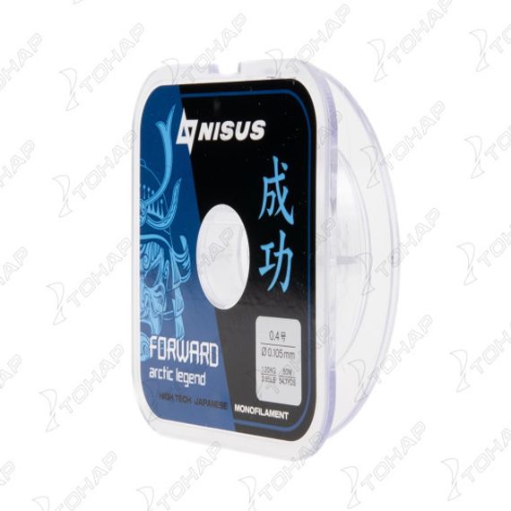 Леска FORWARD ARCTIC LEGEND 0,105mm/50m Nylon Transparent (N-FAG-0.105-50) Nisus