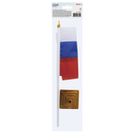 Флаг России настольный 14х21 см без герба BRAUBERG/STAFF 5501 (12 штук в упаковке)