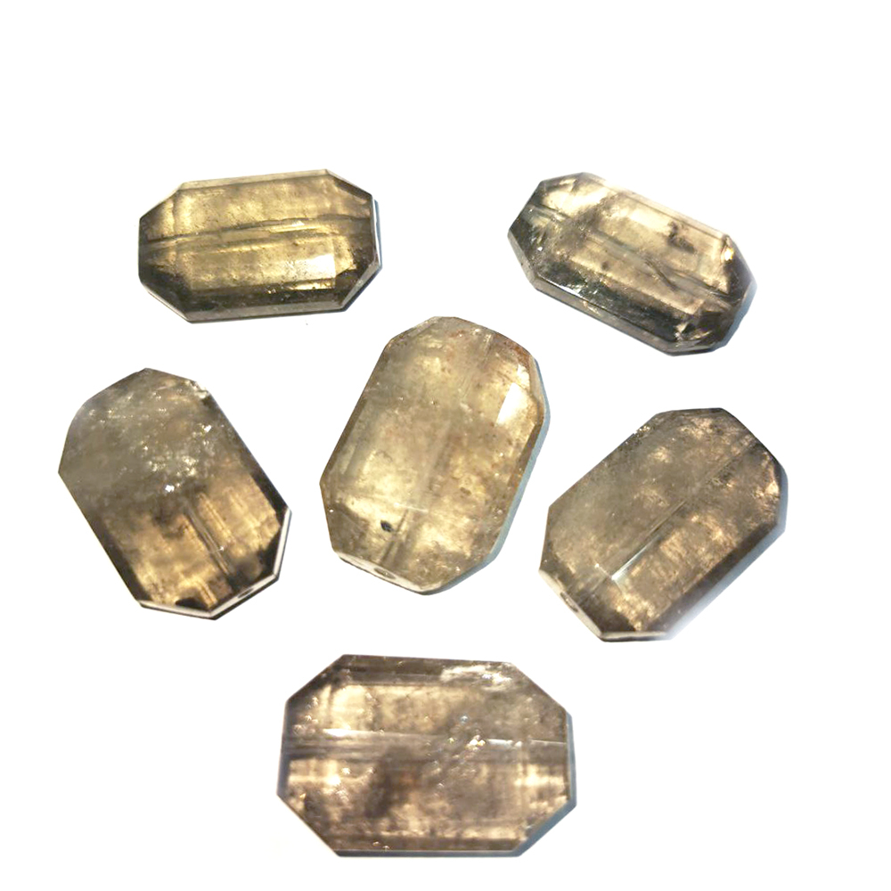 Бусина Багет раухтопаз