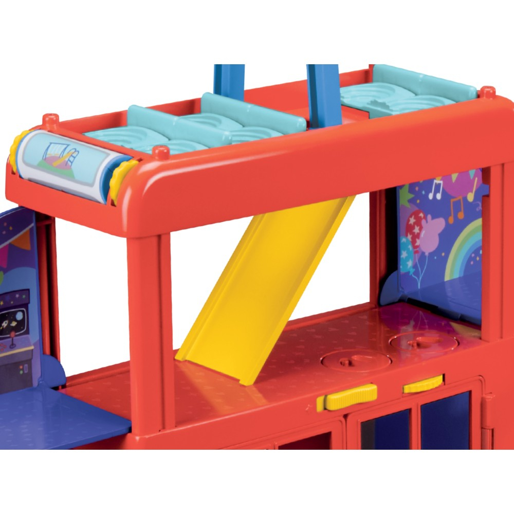 Hasbro Świnka Peppa - Большой красный вечеринка автобус 2в1 + 3 фигурки F8881