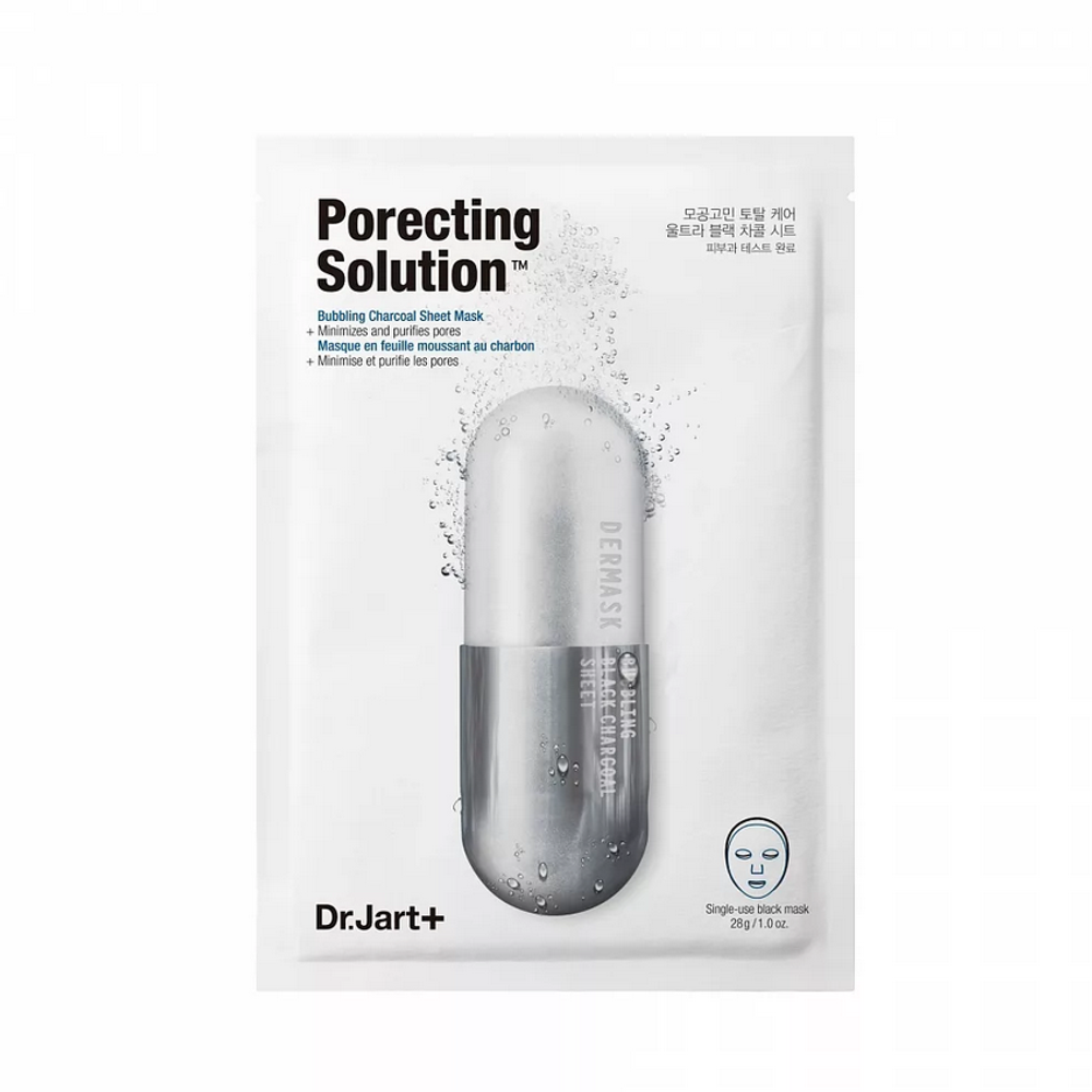 DR.Jart+ dermask ultra jet porecting solution - Интенсивно очищающая и сужающая поры маска для лица