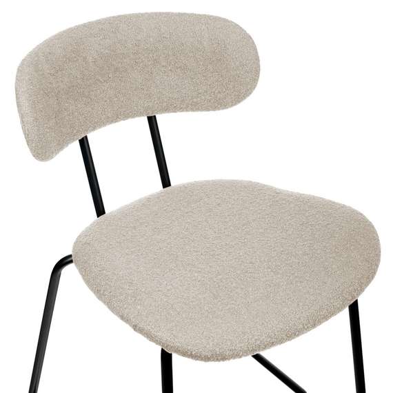 Полубарный стул Pedigree 65 см бежевое букле