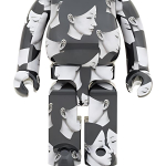 Дизайнерские игрушки BE@RBRICK 1000% BLACK Scandal Yohji Yamamoto × × S.H.I.P&crew 70cm, 2860063-640481769