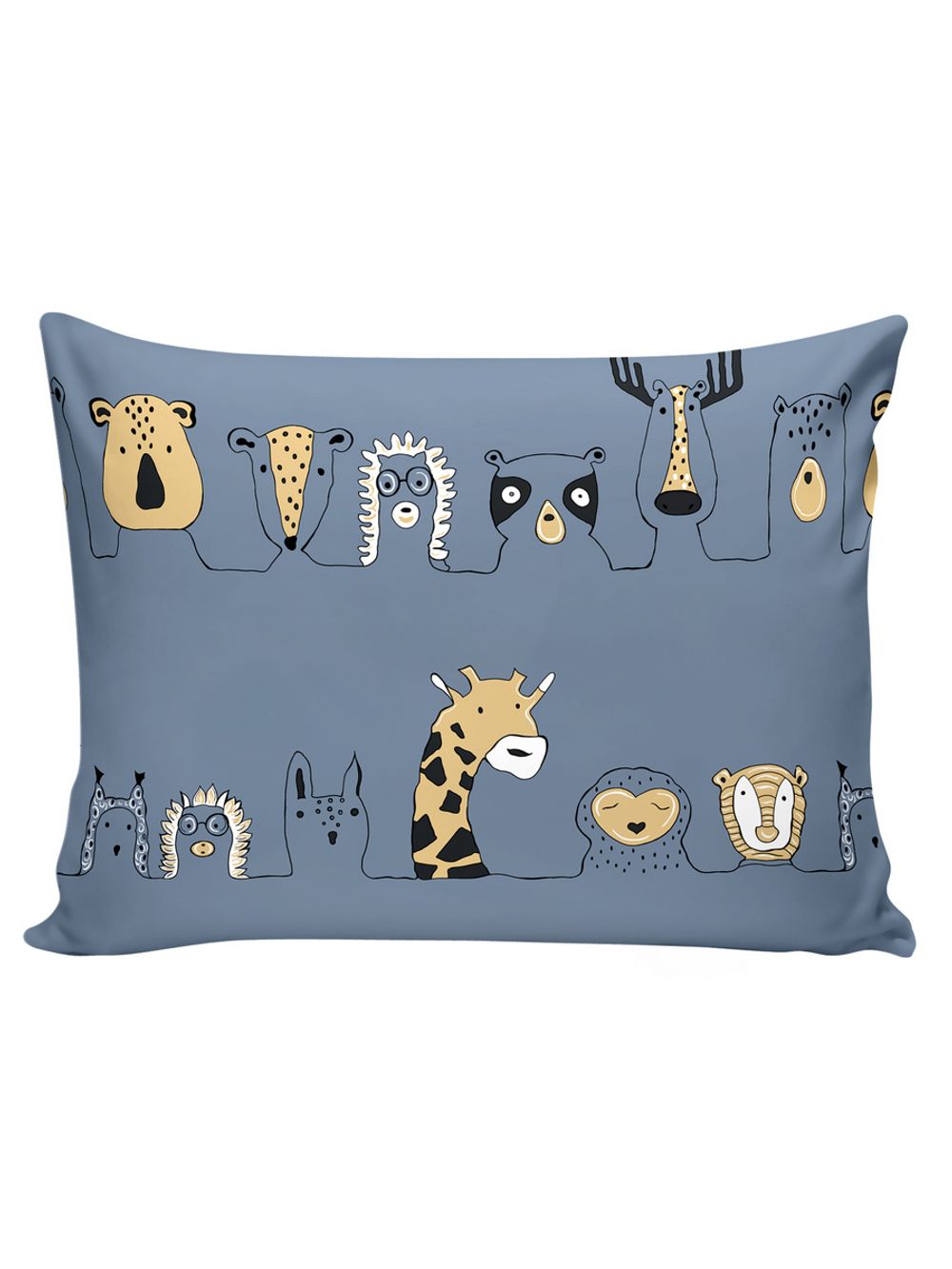 Постельное белье Сказка "Оттава" 1,5-сп Наволочка 50х70 см 1 шт Простынь на резинке 90х200 см Пододеяльник 145х215 см, перкаль