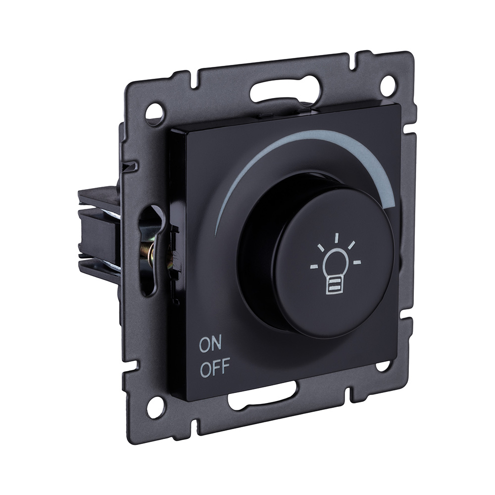 Светорегулятор универсальный 500W, черный Kollinger REA-027BK для Aspekt, Eleganz, Reflex