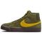 NIKE SB Zoom Blazer Кроссовки для скейтбординга MID Топ Зеленый Унисекс
