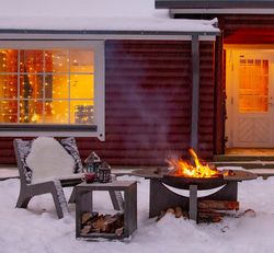 Дровницы бетонные DR90