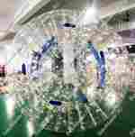 Зорб ТПУ"Капля", усиленные сиденья, диаметр 3 м