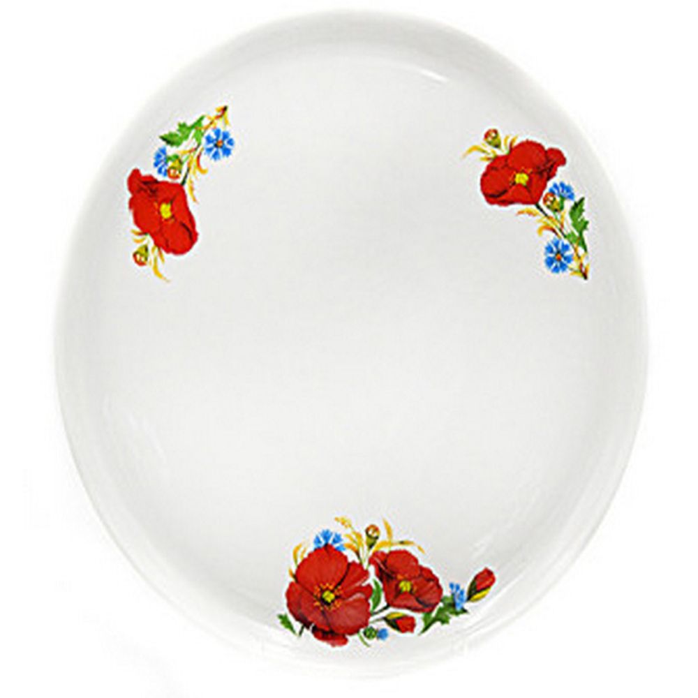 Блюдо для пиццы "МАКИ КРАСНЫЕ" 30см, Беларусь. Блюдо для пиццы "МАКИ КРАСНЫЕ" 30см, Беларусь.