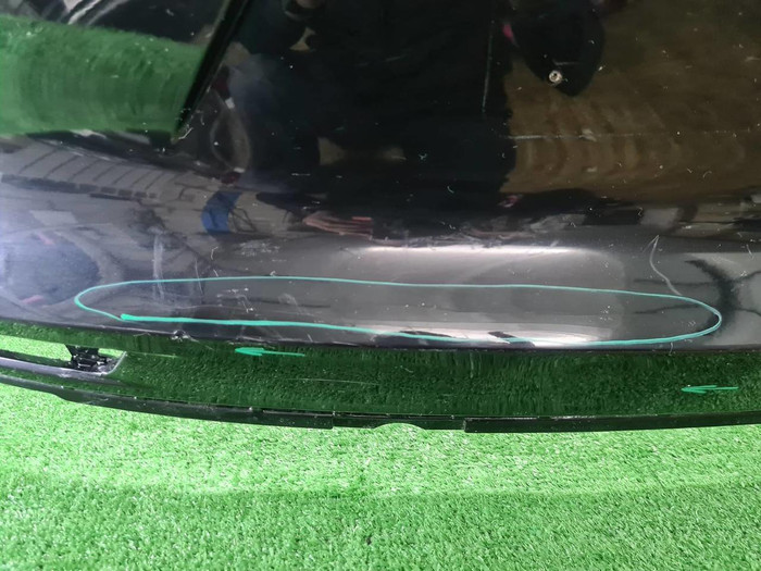 Бампер задний Porsche Panamera 2 971 (2016-2020) Turbo