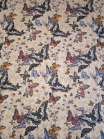 Покрывало гобеленовое Бабочки евро (240х200)