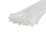 MULTISET Стяжка кабельная нейлоновая 200х2.5 БЕЛАЯ (100шт) в пакете с замком ЗИП-ЛОК