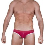 Мужские трусы стринги розовые Sesmik Active