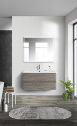 Тумба подвесная под раковину BelBagno ALBANO-1000-2C-SO-PS