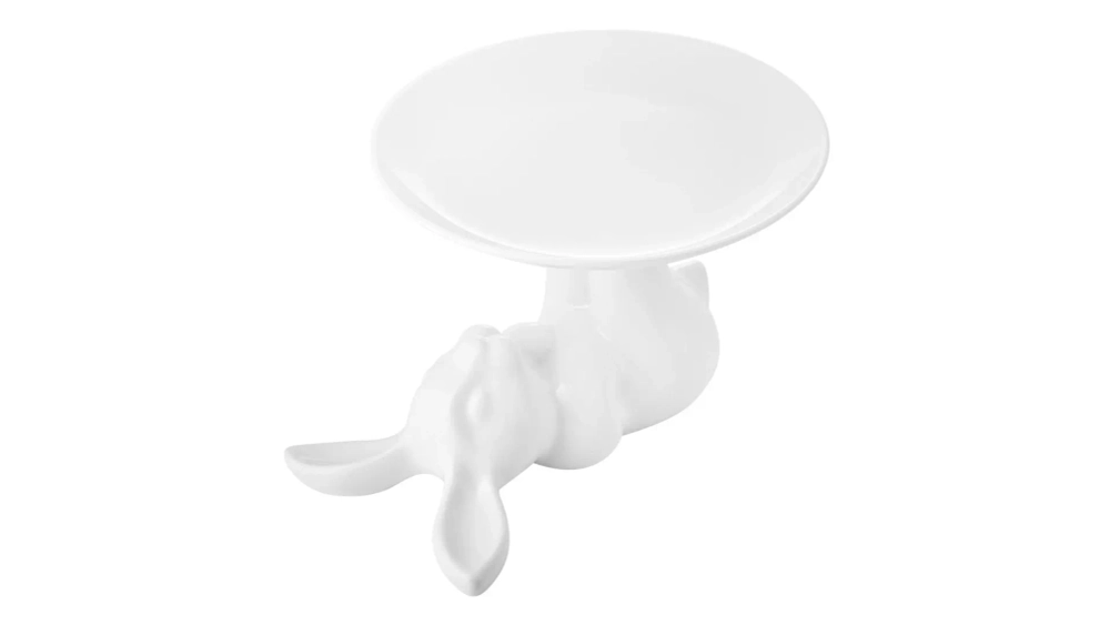 Блюдо на ножке Claystreet Мини Кролик 18 см